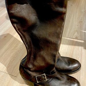 FreeBird by Steven brown leather riding boot.